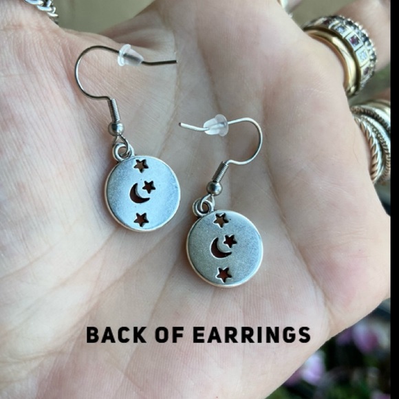 ♎️ LIBRA zodiac sign constellation necklace + matching earrings set - Picture 6 of 15